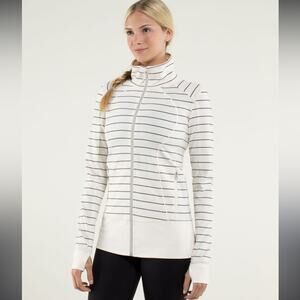 Lululemon‎ Nice Asana Jacket
Slalom Stripe Angel Wing / Angel Wing size 4